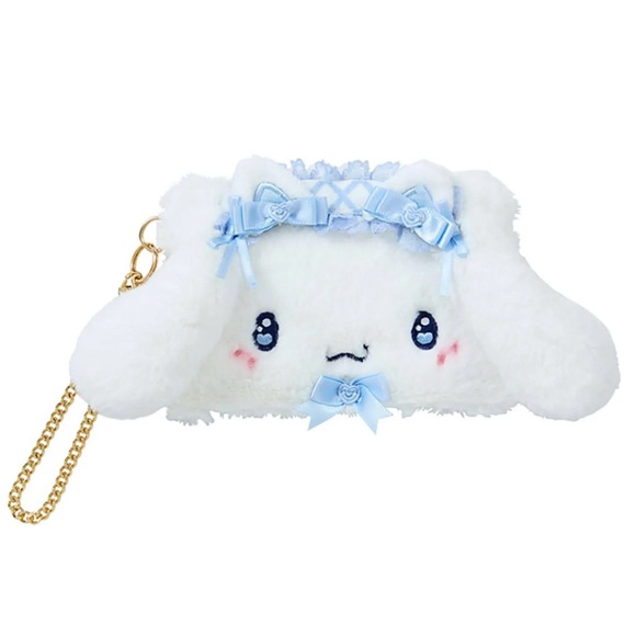 BNWT Japan Sanrio Original Card holder Case with wristlet chain - Cinnamoroll - Picture 1 of 5